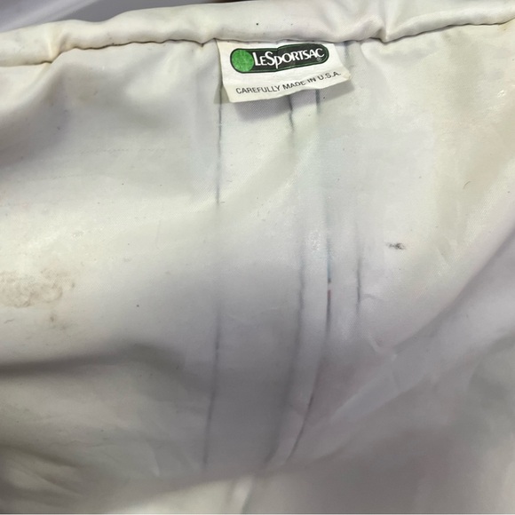 LeSportsac Weekender Duffle Travel Bag Overnight City Town Houses Print - Picture 8 of 8